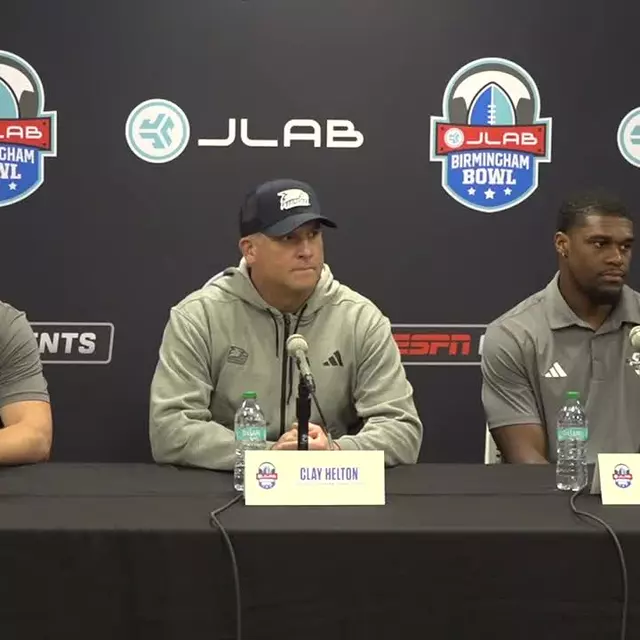 Georgia Southern Football Media Availability: JLab Birmingham Bowl (12/28/25)