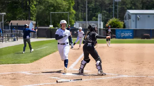 Kennedy Shea at home plate