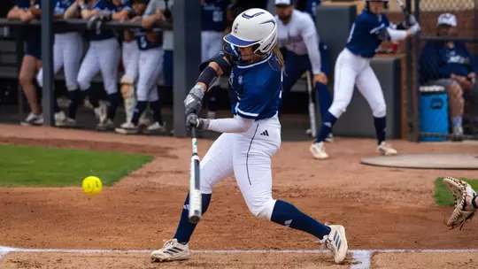 Emma Davis hitting