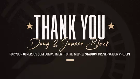 Michie Stadium Preservation Project Support Spotlight: Douglas and Joanne Black
