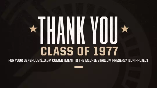 Michie Stadium Preservation Project Spotlight: Class of 1977