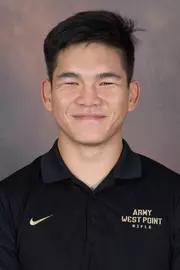 Bohan Yang Headshot with a black Army West Point Polo on.