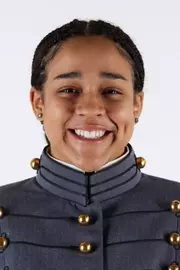Kya Smith Headshot with Cadet full dress gray.