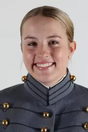 Landry Sherrer Headshot with Cadet full dress gray.