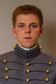 Ian Akers Headshot with Cadet full dress gray.