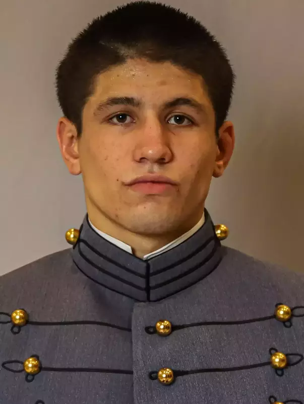 Joseph Antonio Headshot with Cadet full dress gray.