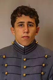 Mason Barvitskie Headshot with Cadet full dress gray.