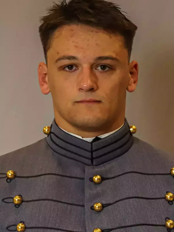 Brady Colbert Headshot with Cadet full dress gray.