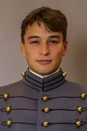 Joseph Couch Headshot with Cadet full dress gray.