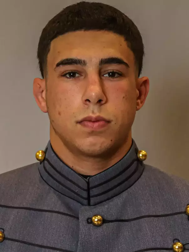 Frankie Florio Headshot with Cadet full dress gray.