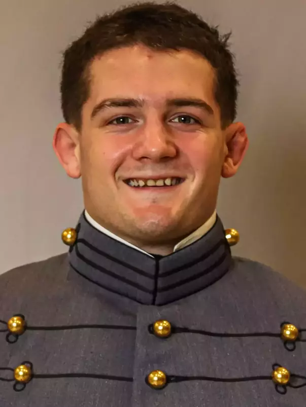 Owen Hicks Headshot with Cadet full dress gray.