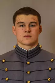 Gage LaPlante Headshot with Cadet full dress gray.