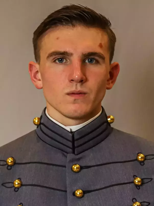 Owen O'Connor Headshot with Cadet full dress gray.