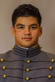 Eli Pack Headshot with Cadet full dress gray.