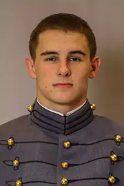 Shane Reilly Headshot with Cadet full dress gray.