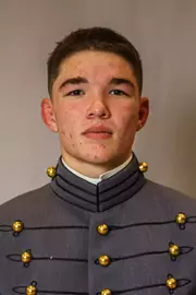 Damian Resendez Headshot with Cadet full dress gray.