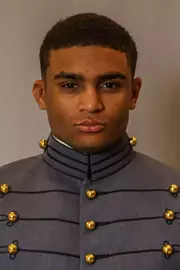 BJ Russell Headshot with Cadet full dress gray.