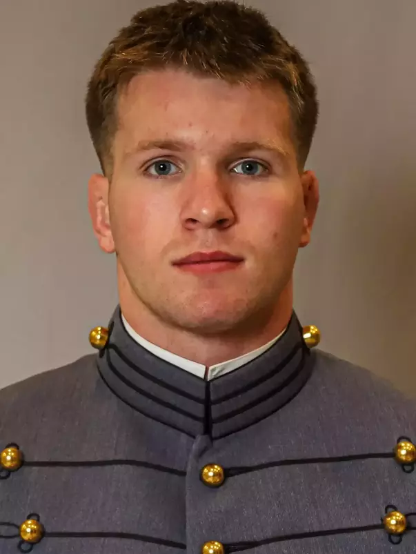 Reid Schroeder Headshot with Cadet full dress gray.