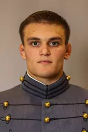 Kellen Smith Headshot with Cadet full dress gray.