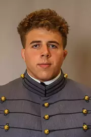 Sam Sorenson Headshot with Cadet full dress gray.
