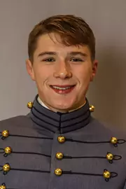 Cole Stone Headshot with Cadet full dress gray.