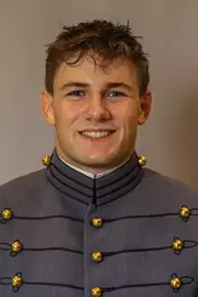 Jackson Van Kley Headshot with Cadet full dress gray.