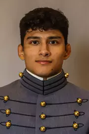 Nain Vazquez Headshot with Cadet full dress gray.