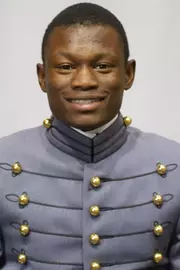 Rahieum Lee Headshot with Cadet full dress gray uniform on.