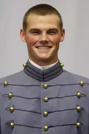 Joseph Smith Headshot with Cadet full dress gray uniform on.