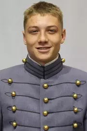 Ivar Hokanson Headshot with Cadet full dress gray uniform on.