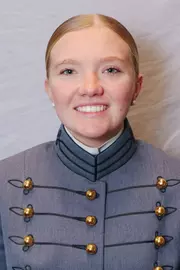 Sam Rodgers Headshot with Cadet full dress gray.
