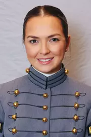 Sam Bocis Headshot with Cadet full dress gray.