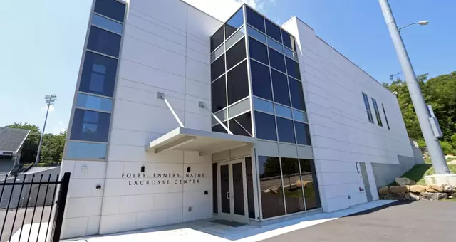 Outside the Foley, Enners, Nathe (FEN) Lacrosse Center