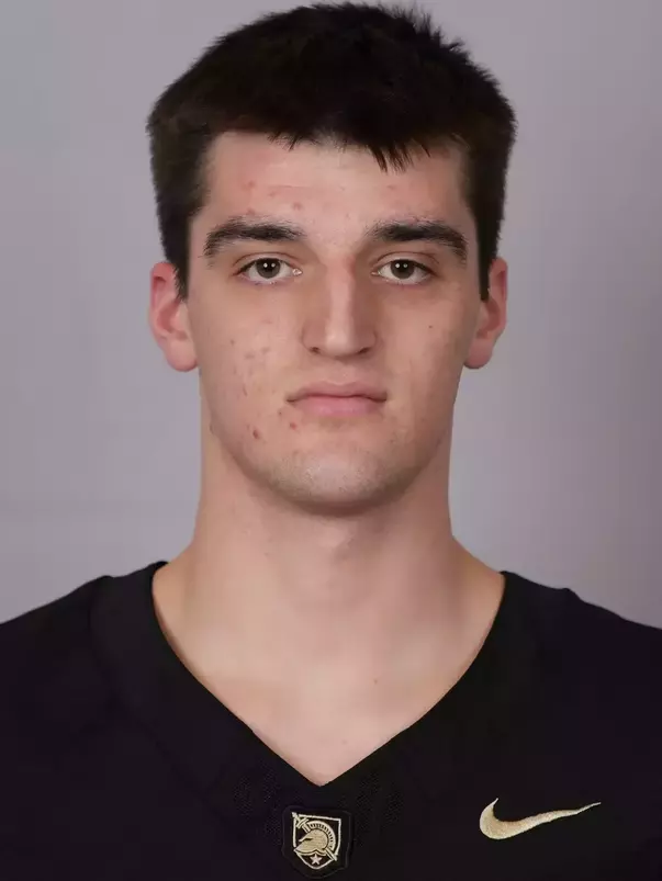 Abram Edwards headshot with a Black Army Football jersey on.