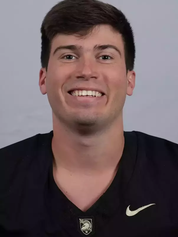 Anderson Britton headshot with a Black Army Football jersey on.