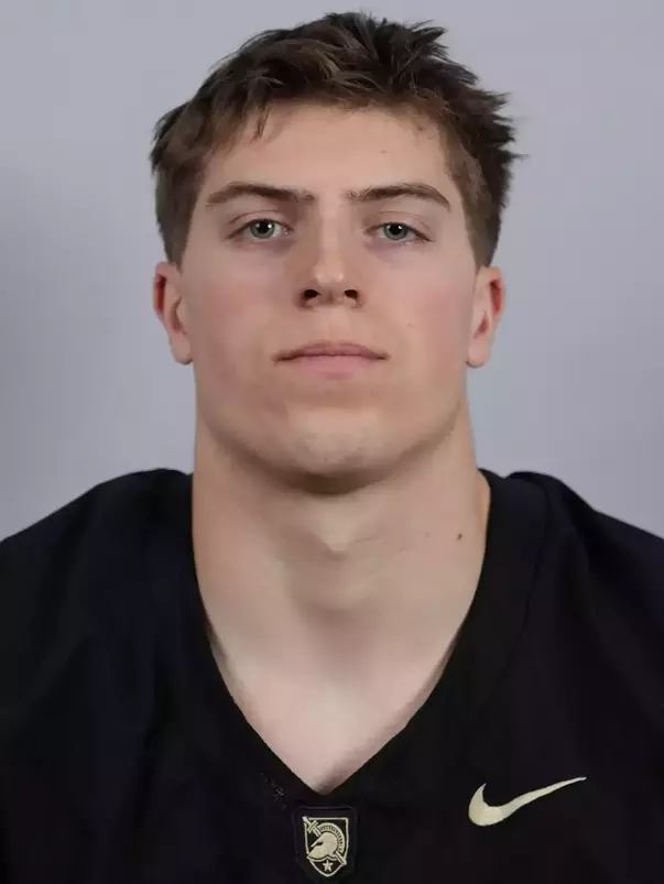 Brady Anderson headshot with a Black Army Football jersey on.