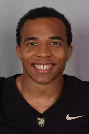Brian Ray III headshot with a Black Army Football jersey on.