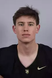 Dawson Jones headshot with a Black Army Football jersey on.