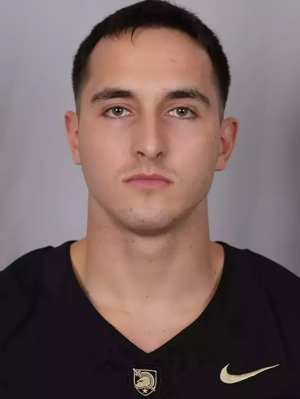 Joey Scardina headshot with a Black Army Football jersey on.