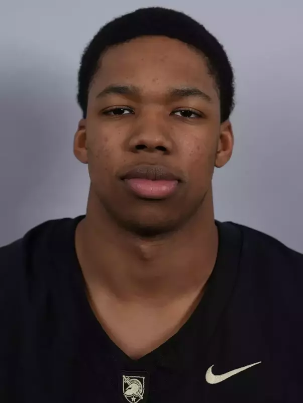 Kavon Pointer headshot with a Black Army Football jersey on.