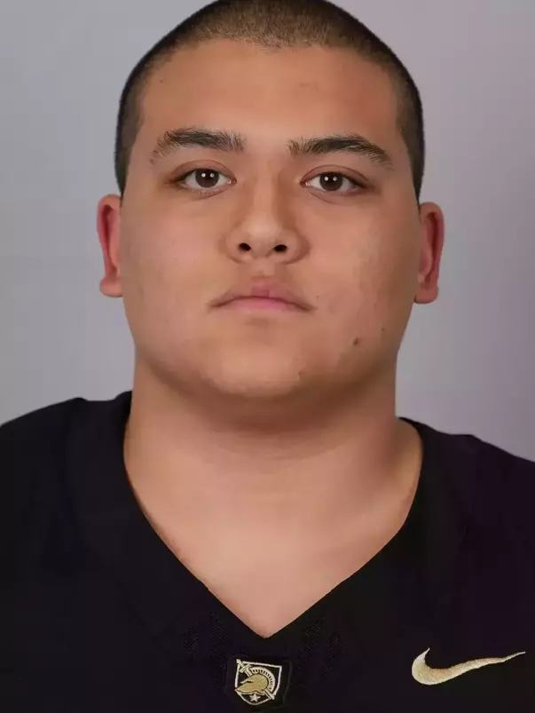 Keirian Garris headshot with a Black Army Football jersey on.