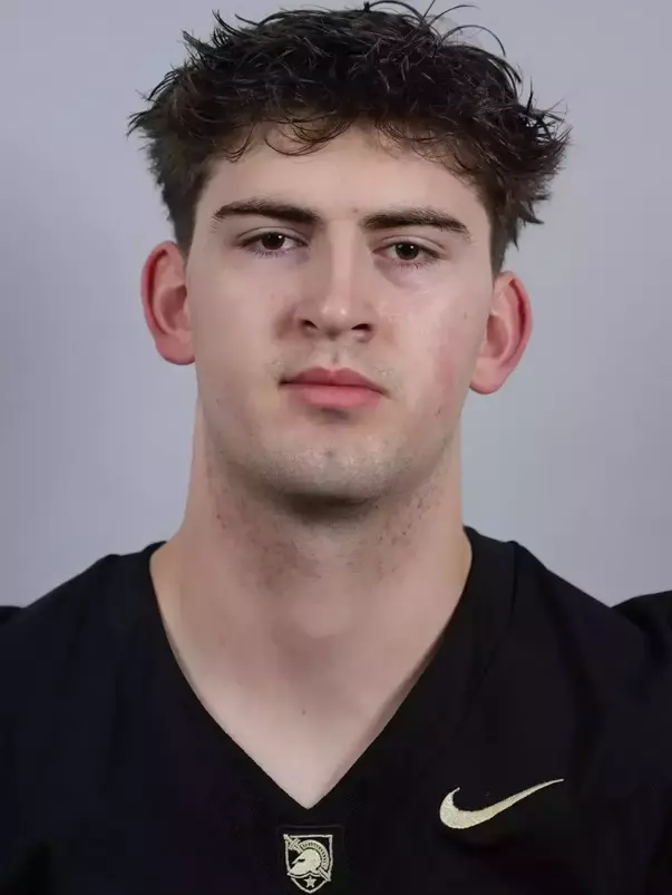 Kurt Thompson headshot with a Black Army Football jersey on.