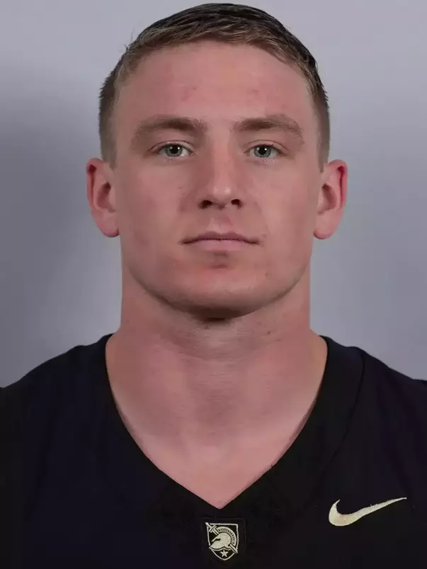 Owen Walter headshot with a Black Army Football jersey on.