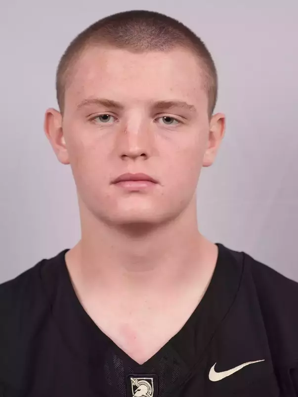 Dominic Bruce headshot with a Black Army Football jersey on.