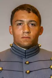 Tariq Adams Headshot with Cadet full dress gray.