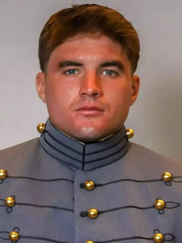 Andrew Bardak Headshot with Cadet full dress gray.