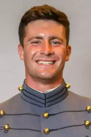 Aidan Casuccio Headshot with Cadet full dress gray.