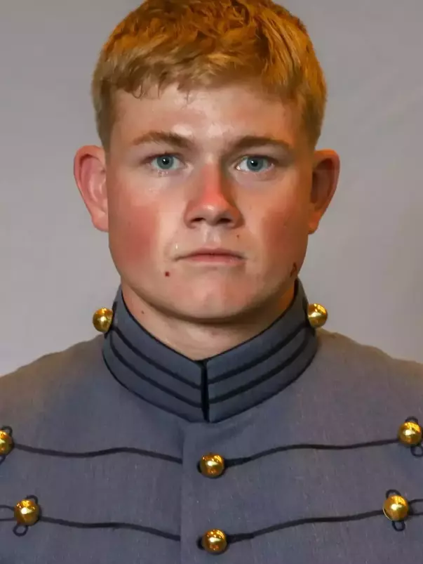 John Hartford Headshot with Cadet full dress gray.