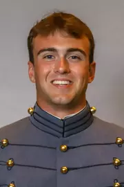 Luke Leech Headshot with Cadet full dress gray.