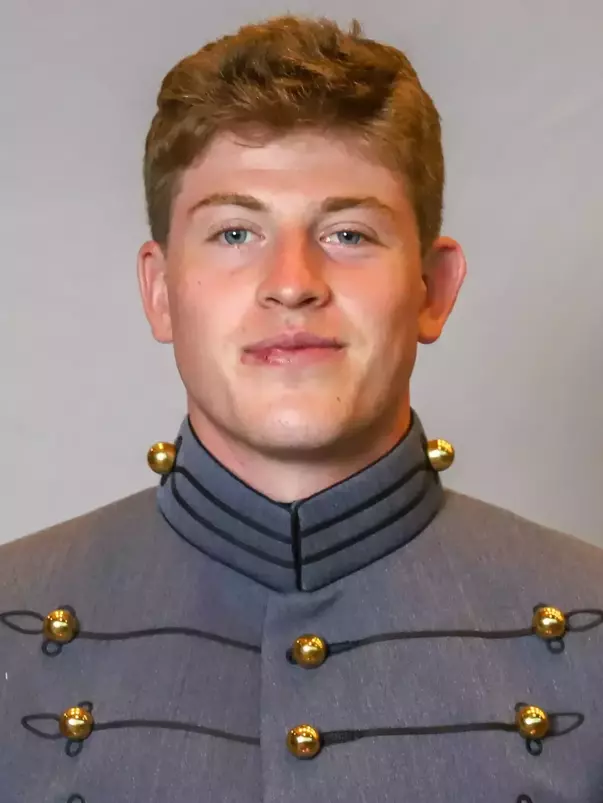 Lynch Kegan Headshot with Cadet full dress gray.